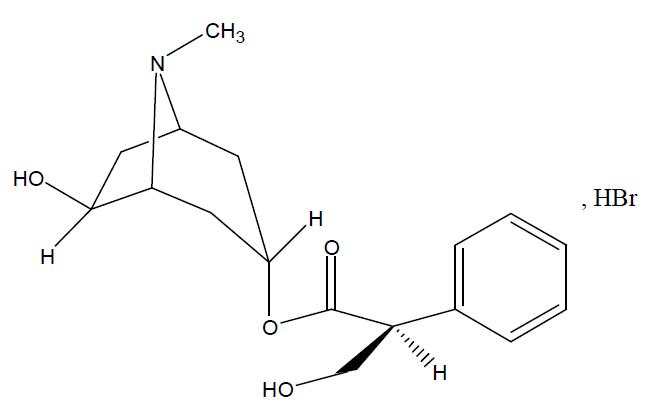 氢溴酸山莨菪碱