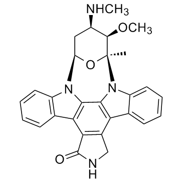 Staurosporine结构式