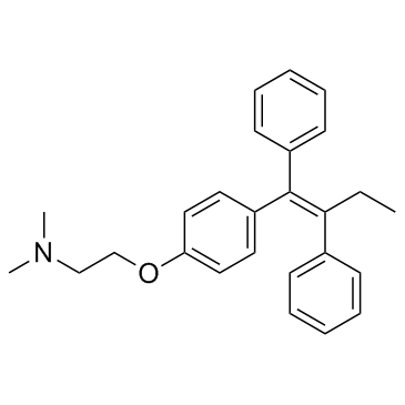 Tamoxifen结构式
