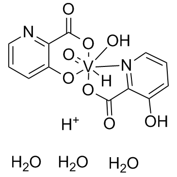 VO-Ohpic trihydrate結(jié)構(gòu)式