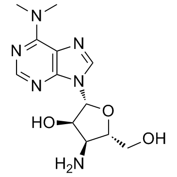 Puromycin aminonucleoside结构式