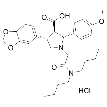 Atrasentan hydrochloride结构式