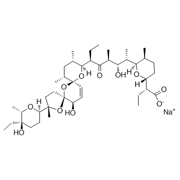 Salinomycin sodium salt结构式