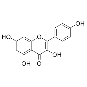 Kaempferol结构式