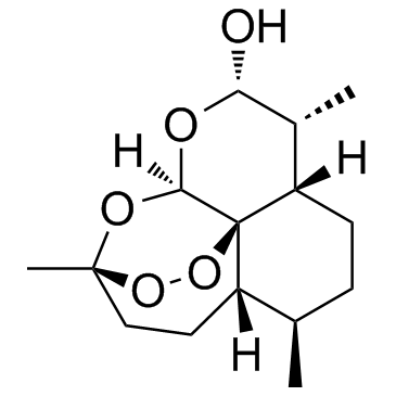 Dihydroartemisinin结构式