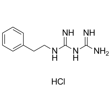 Phenformin hydrochloride结构式