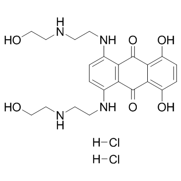 Mitoxantrone dihydrochloride结构式