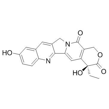 (S)-10-Hydroxycamptothecin结构式