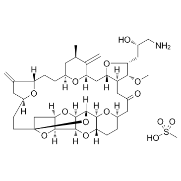 Eribulin mesylate结构式