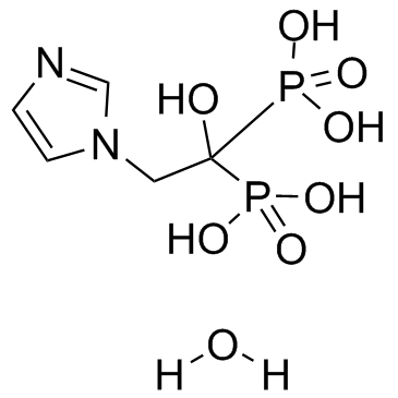 Zoledronic acid monohydrate结构式