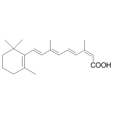 Isotretinoin结构式