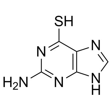 6-thioguanine结构式