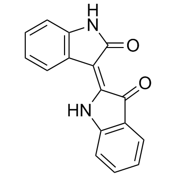 Indirubin结构式