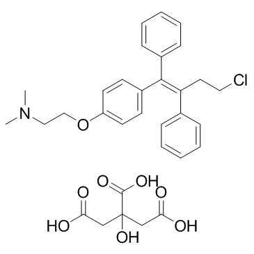 Toremifene Citrate结构式