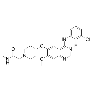 Sapitinib结构式