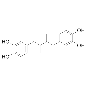 Nordihydroguaiaretic acid结构式