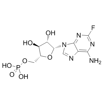 Fludarabine phosphate结构式