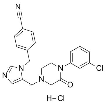 L-778123 hydrochloride结构式