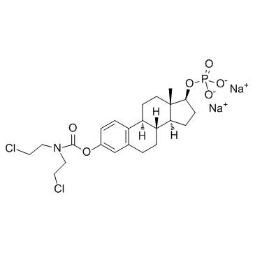 Estramustine phosphate sodium结构式