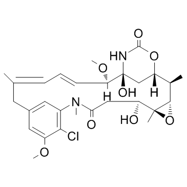 Maytansinol结构式