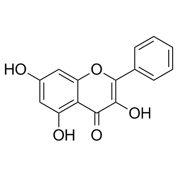 Galangin结构式