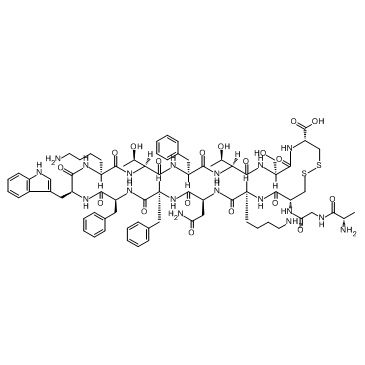 Cyclic somatostatin结构式