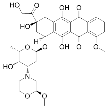 Nemorubicin结构式