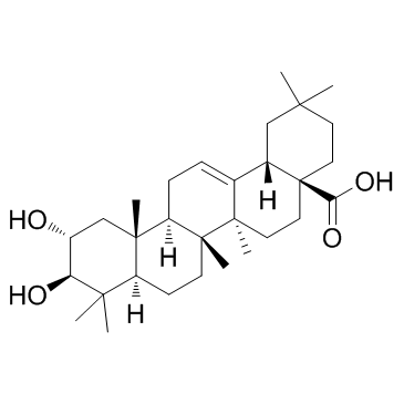 Maslinic acid结构式