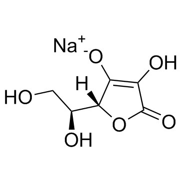 L-Ascorbic acid sodium结构式