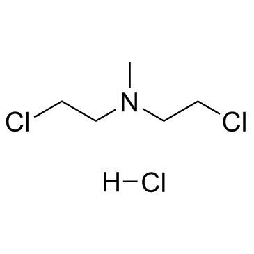 Chlormethine hydrochloride结构式