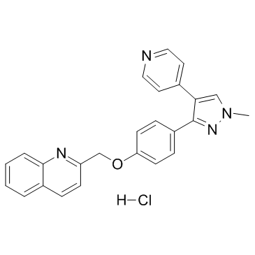 PF-2545920 hydrochloride结构式