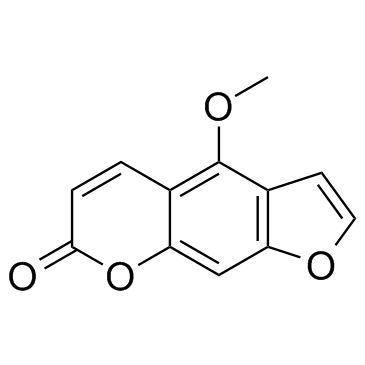 Bergapten结构式