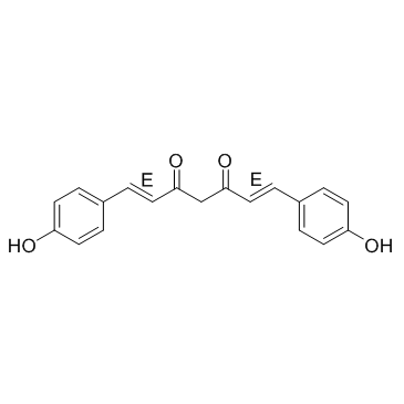 Bisdemethoxycurcumin结构式