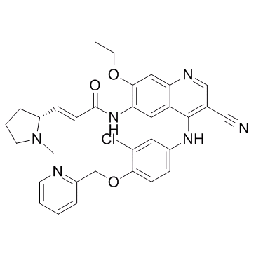 Pyrotinib结构式