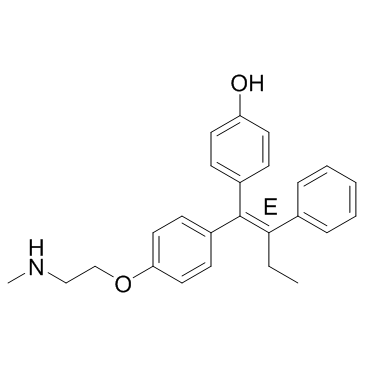 Endoxifen E-isomer结构式