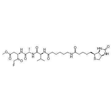 Biotin-VAD-FMK結(jié)構(gòu)式