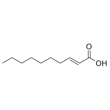 (E)-2-Decenoic acid结构式