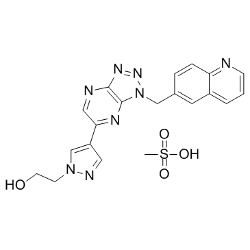 PF-04217903 methanesulfonate结构式