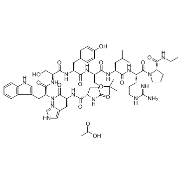 Buserelin Acetate结构式