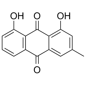 Chrysophanol结构式