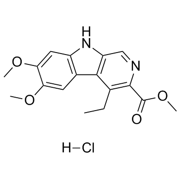 DMCM hydrochloride结构式