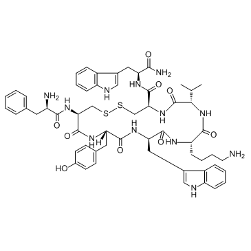Vapreotide结构式