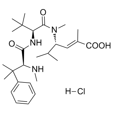 Taltobulin hydrochloride结构式