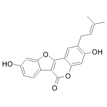 Psoralidin结构式