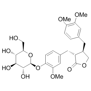 Arctiin结构式