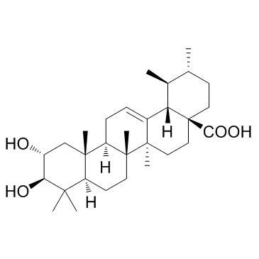 Corosolic acid结构式