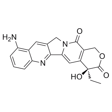 9-Aminocamptothecin结构式