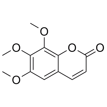 Dimethylfraxetin结构式