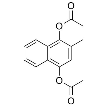 Vitamin K4结构式