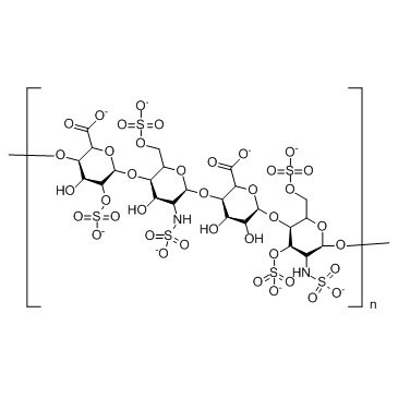 Heparan Sulfate结构式